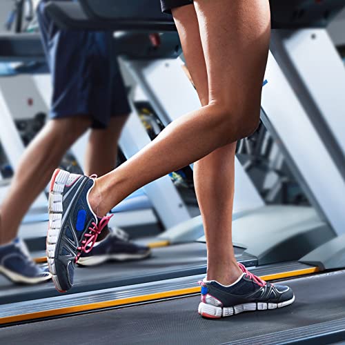 Gonii Compression No Show Athletic Womens Socks Running Cushioned 5-6 Pairs - color: 5 Pairs White, size: 10-12
