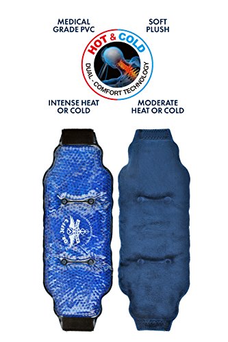 Set of 2 Large Ice Packs for Injuries, Ice Wrap Hot Pack for Pain Relief, Knee, Sciatica, Back, Migraine, Arthritis,Shoulder Pain Ice Pack-Neck Warmer-Set Includes 2 Ice Heat Packs,Extension Straps - style: 2 Pack: Adjustable Multipurpose Pain Relief Pack