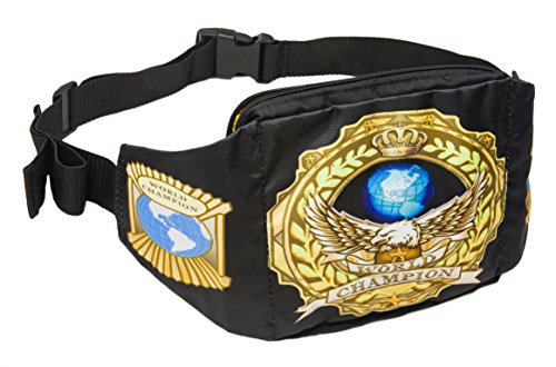 Funny Guy Mugs Championship Belt Fanny Pack, Waterproof Bum Bags for Women with Two Compartments, Crossbody Waist Bag Pack, Belt Bag for Travel Walking Running Hiking Cycling - color: Championship Belt