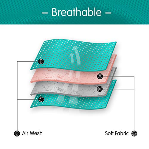 PoyPet Mesh Dog Harness, Reflective Breathable Puppy Vest for Small Dogs - color: Light Pink, size: S