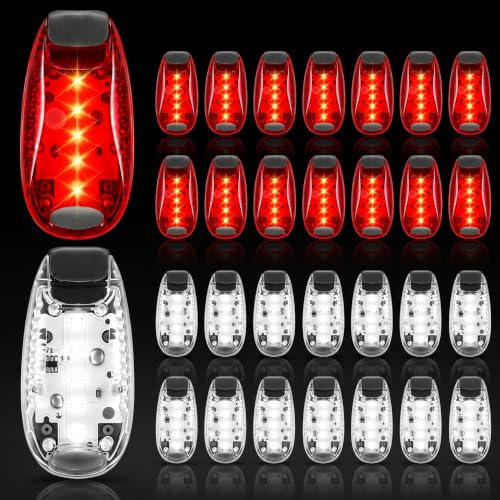 Copkim 30/60/100 Pcs LED Running Light Bulk - color: Red, White