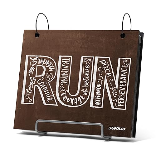 Gone For a Run BibFOLIO Race Bib Album - Inspire To Run - 9.5x8 - color: Inspire to Run