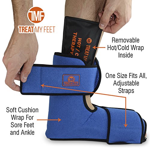 Treat My Feet Hot/Cold Therapy Gel Wrap - Foot Ice Pack