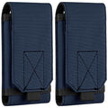 Tactical Molle Phone Holster Pouch, Universal Belt Waist Bag for iPhone 18 Pro Max/17 Pro/17/16 Pro Max/15 Pro Max/14 Pro Max/13, Samsung S26 Ultra/S25/S24, Size L - color: Deep Blue(2 Pack)