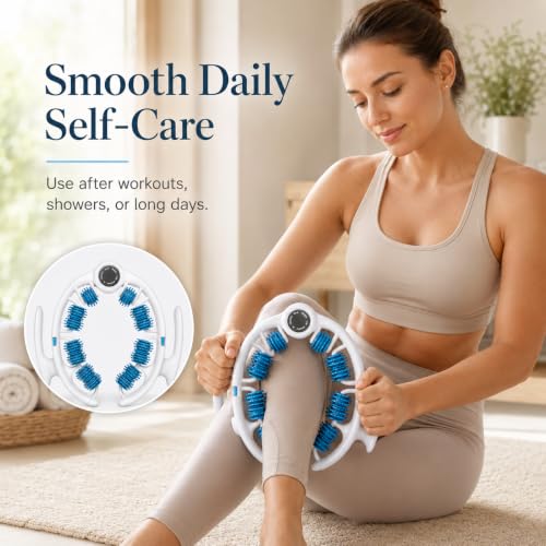 Anti Cellulite Massage Roller, Lymphatic Drainage Massager