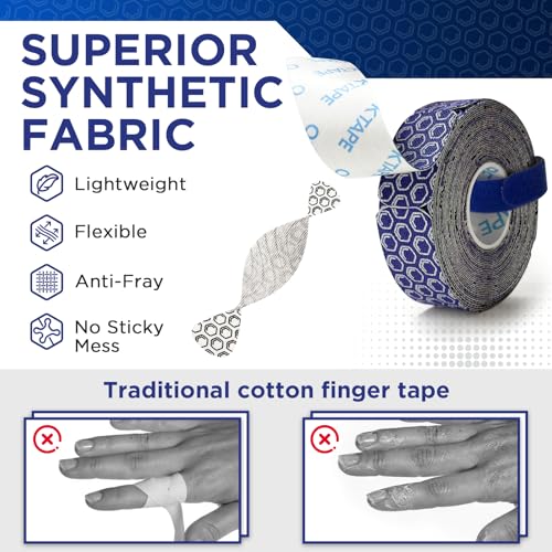 OK TAPE Golf Tape for Fingers, 110 Strips, Finger Tape for Golf, Tennis - color: White