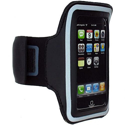 Running Armband Sports Gym Workout Case Cover Band Arm Strap Reflective Compatible with iPod Nano 2nd Gen - iPod Nano 4th Gen - iPod Nano 5th Gen - iPod Touch 5 - iPod Touch 6