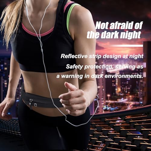 2 PCS Slim Running Belt Fanny Pack Running Phone Holder Runners Pouch