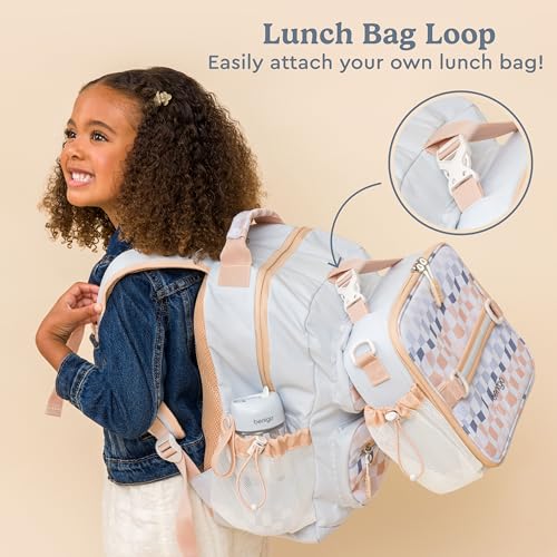 Bentgo Kids Print Durable & Water-Resistant Backpack - color: Checker Gradient, size: Kids Medium