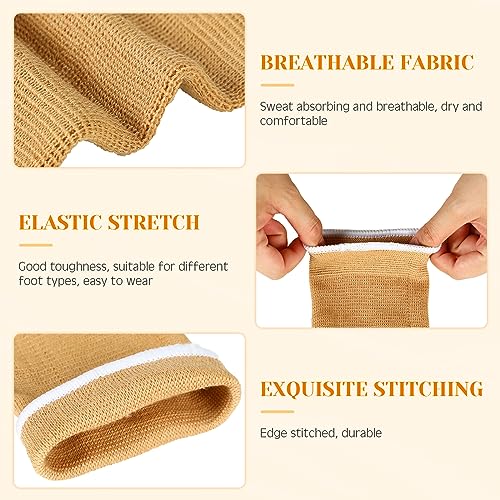 Haysandy 4 Pcs Kids Ankle Brace Support, Beige, 10-15 Years - color: Beige, size: 10-15 Years