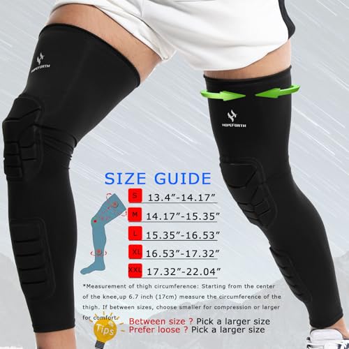Knee Calf Padded 2 Pack Compression Leg Sleeve Shin Protective Support - size: XX-Large