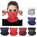 Face Mask Multi Bandana Neck Gaiter Seamless Magic Headband Outdoor Face Scarf for Dust Wind and UV Resistance - color: No5