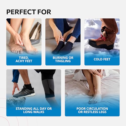 EMSense 3-in-1 Foot & Ankle Massager with Heat & Vibration, 1 Pack