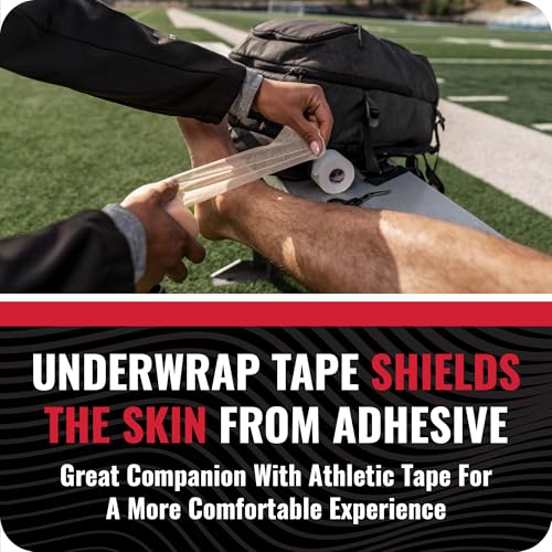 RockTape Go Taping Kit – Athletic Tape, Underwrap, Self-Stick Tape, and Scissors in Portable Case – Sports Tape Set for Joint Support, Training, and On-the-Go Taping Needs