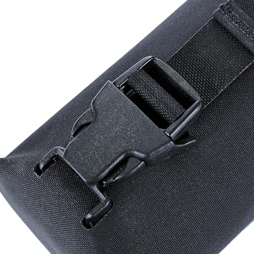Water Bottle Pouch Molle, Tactical Canteen Pouch for 32oz Nalgene Bottle - color: Black