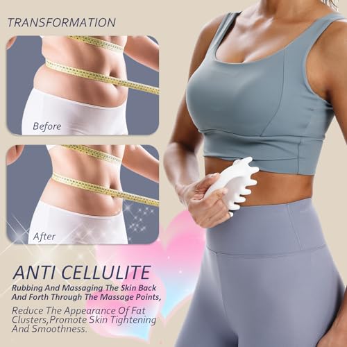 Fascia Massage Tool Blaster for Cellulite Massager,Release Lymphatic Drainage - Skin Tightening,Reduce Cellulite,Trigger Points Massager,Relieving Muscle Soreness for Whole Body