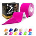 SOON GO Kinesiology Tape, 2 ih x 16.4 ft Uncut Athletic Tape, Waterproof Breathable Latex-Free, Muscle Recovery & Joint Support, Pink (1/2/5 Rolls) - color: Pink, size: 1 Count (Pack of 1)