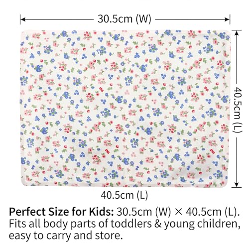 Kids Ice Pack, Ice Cooling Mat, Cold Therapy Gel Pack for Pain Relief, Muscle Soreness, Swelling, Compression After Surgery, Suitable for Shoulder Arm, Back, Hip, Knee, Shin, Foot, Physical Therapy