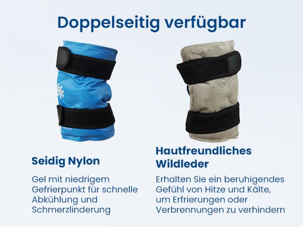 Ice Pack for Knee Pain Relief, Reusable Gel Ice Wrap for Leg Injuries, Swelling, Knee Replacement Surgery, Cold Compress Therapy for Arthritis, Meniscus Tear, Sports Injuries - size: Large