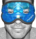MyHalos Cooling Gel Eye Mask, Cold Ice Pack for Puffy Eyes & Dark Circles - color: Blue, size: Pack of 1