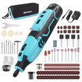 DURATECH 12V Cordless Rotary Tool Kit with 118PCS Accessories
