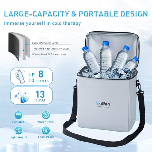 Cold Therapy Machine with Timer & Cold Pad for Knee