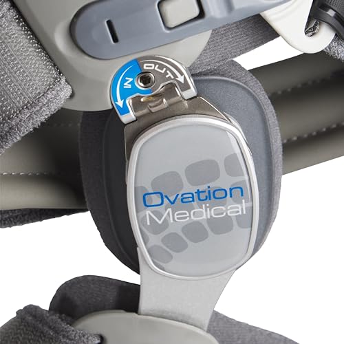 Ovation Medical Game Changer Unloader Right Knee Brace - Lightweight, Low Profile OA Knee Brace for Arthritis Pain and Support - Premium Knee Support for Medial and Lateral Knee Pain (Right) - style: Right