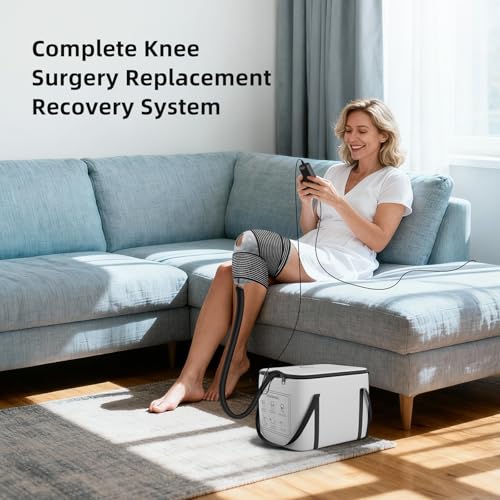Ice Machine for Knee After Surgery, Cold Therapy for Knee Replacement