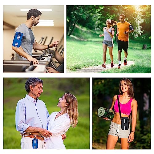 Phone Holder for Running Armband Cell Phone Purse Crossbody for Women Men Kids,iPhone 17 16 15 14 13 12 11 Pro Max Xs 16e Xr X 8 7 Plus Mini Pouch,Galaxy S26 S25 S24 Ultra Note Arm Bag Black - color: 01-Black with Crossbody Strap&Hook