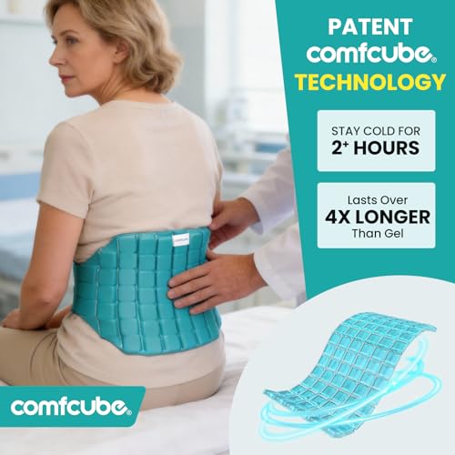 Ice Pack for Back Pain Relief, 2 Hours Cold Lower Back Ice Wrap - style: Back