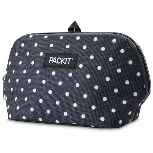PackIt Freezable Snack Bag, Polka Dots - color: Polka Dots