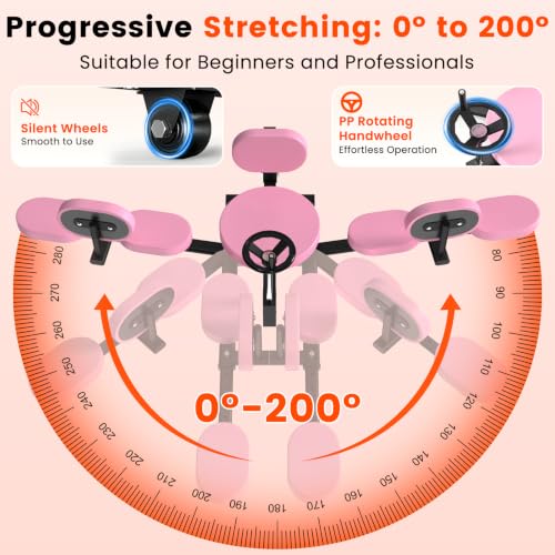 2026 Extended Leg Stretcher, Split Machine for Fexibility & Splits Training - size: Extendable (38.6"-44.8")