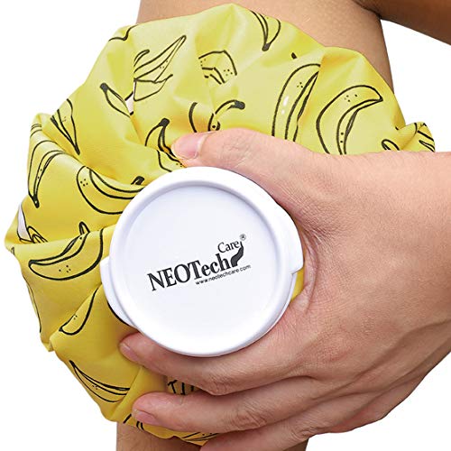 Neotech Care Ice Bag with Screw Top Lid (Bananas Design, 8 inch) - color: Banana, size: 8 Inch