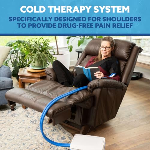 Polar Active Ice 3.0 | 9 QT Cold Therapy Ice Machine | Programmable Timer | Targeted Coverage Shoulder Pad | Cryotherapy Pain Relief System | Ace Bandage Style Compression - style: Compression Wrap & Shoulder Pad