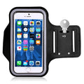 Sports Armband Workout Cover Gym Case Neoprene Sweat and Water Resistant Reflective [Touch Screen] Black Compatible with OnePlus 6T