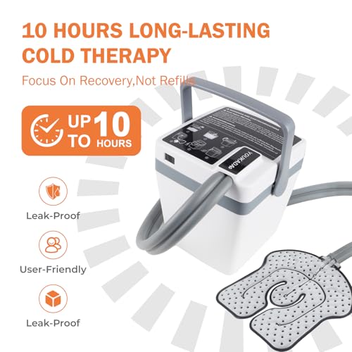 YOUKADA Cold Therapy Machine for Knee & Joint Injuries - color: Gray