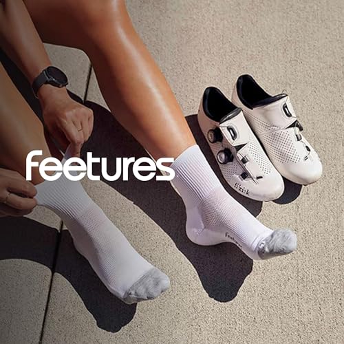 Feetures Elite Light Cushion Quarter Sock - color: New White (1 Pair ), size: Small
