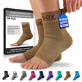 SB SOX Compression Socks for Plantar Fasciitis Relief (Nude, Small) - color: Nude, size: Small