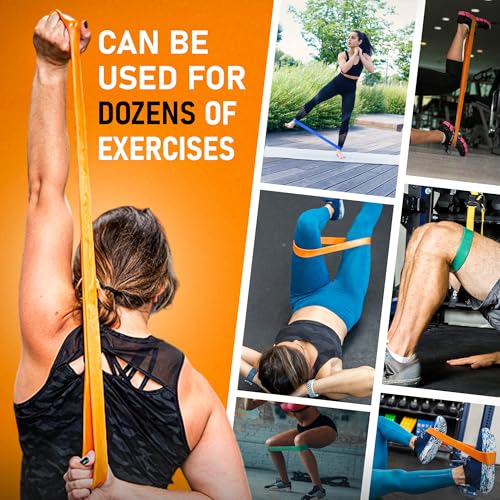 Pure Band - Latex-Free Professional Resistance Band for Working Out & Rehab - color: ORANGE - LIGHT RESISTANCE