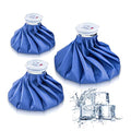 Ice Bag Packs of 3 - Reusable Hot & Cold Packs in 3 Sizes (6/9/11 inches) - size: 3 Count (Pack of 1)