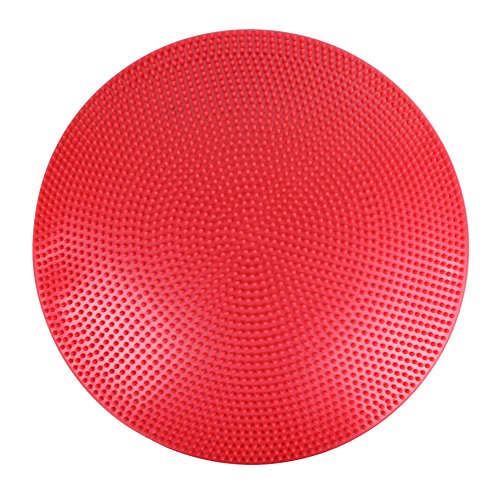 CanDo-301868 Inflatable Vestibular Balance Disc, 23.6" diameter, Red - color: Red, size: 23.6" diameter