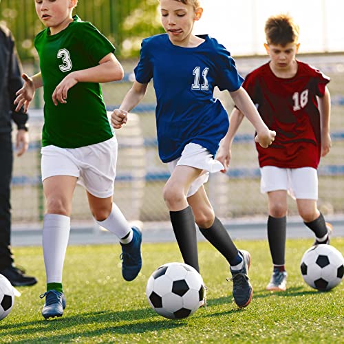Skylety Soccer Shin Guard Sleeves Calf Compression Sleeves Football Leg Sleeve Compression Support Sports Sleeve Socks for Men and Women for Soccer Sport Running Cycling