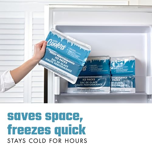 Cool Coolers by Fit & Fresh XL High Performance Cooler Ice Packs, 2pk - color: Teal (2 Pack)