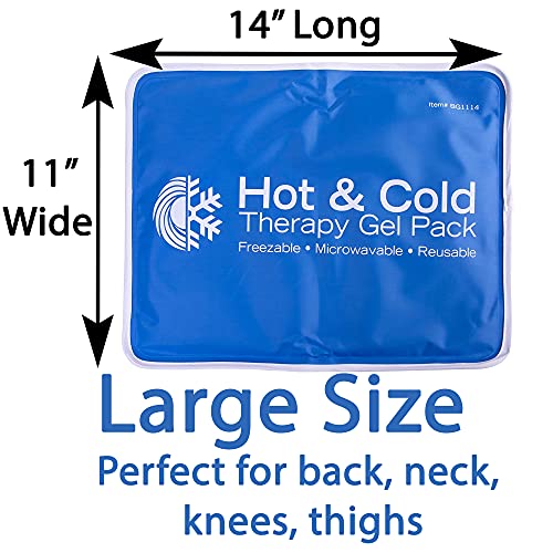 Roscoe Hot Cold Pack Combo, All 3 Sizes, Blue - size: All 3 Sizes