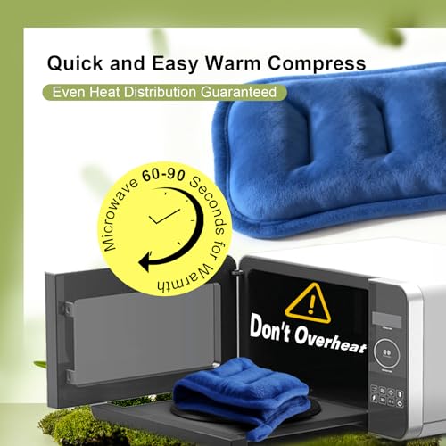 Small Microwave Heating Pad 4 Pack Rice Hot Pack with Moist Warm Compress Packs Microwavable for Relaxing Warmth Reusable Bean Bag Compresas Calientes Scented and Unscented