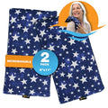 SunnyBay Heating Pad, Neck and Shoulder Wrap, 6x11 inch, Blue Star - color: Blue Star