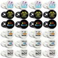 Leinuosen 24 Pcs Funny Running Bib Clips Runner Race Number Fix, Active - style: Active