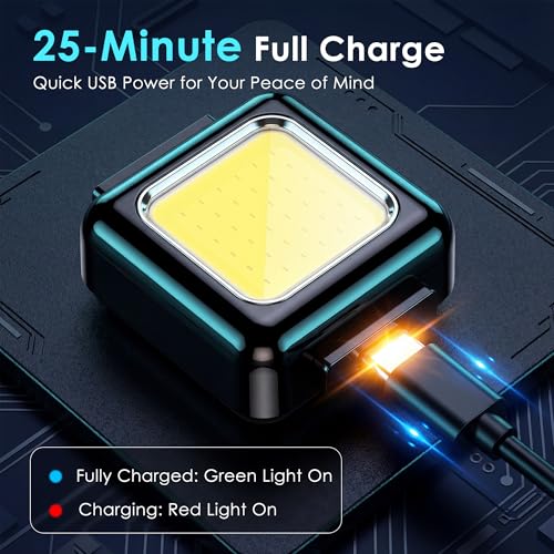 Running Lights for Runners 2 Pack, Rechargeable Clip On LED Safety Light