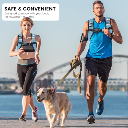 Weighted Vest Woman,Weight Vest for Women Men, - color: Blue, size: 16LB