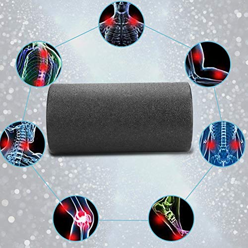 Manual Massage Ball,EPP Yoga Foam Roller Massage Ball Set Point Body Muscle Stress Relief Tool for Shoulders, Arms, Neck, Back and Feet (30x15x15cm Foam Roller) - color: Black, size: 30x15x15cm foam roller